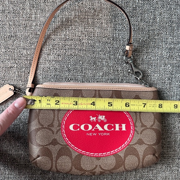 Coach colorblock canvas wristlet - Picture 4 of 5